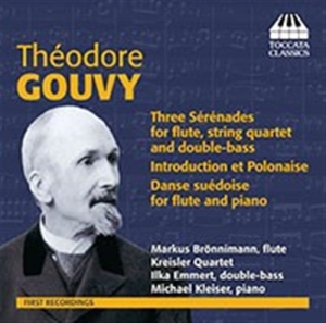 Gouvy - Serenades For Flute in der Gruppe CD bei Bengans Skivbutik AB (601744)