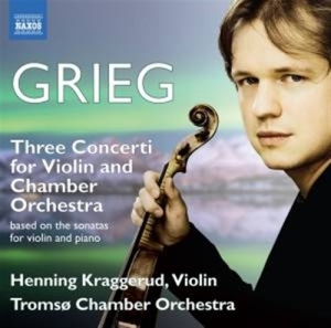 Grieg - The Three Violin Sonatas in der Gruppe Externt_Lager / Naxoslager bei Bengans Skivbutik AB (602268)
