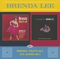 Lee Brenda - Brenda, That's All/All Alone Am I in der Gruppe CD / Pop-Rock bei Bengans Skivbutik AB (602352)