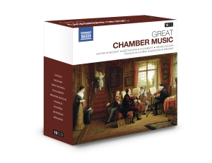 Various Composers - Great Chamber Music in der Gruppe Externt_Lager / Naxoslager bei Bengans Skivbutik AB (602441)