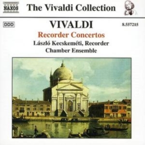 Vivaldi - Recorder Concertos in der Gruppe Externt_Lager / Naxoslager bei Bengans Skivbutik AB (603066)
