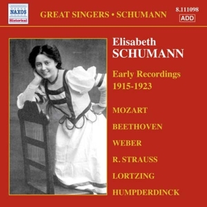 Schumann Elisabeth - Mendelssohn/Brahms/Schumann in der Gruppe Externt_Lager / Naxoslager bei Bengans Skivbutik AB (603087)