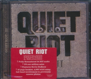 Quiet Riot - Iii in der Gruppe CD / Pop-Rock bei Bengans Skivbutik AB (603309)