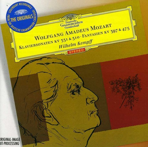 Mozart - Pianosonater K 331 & 310 in der Gruppe CD / Klassiskt bei Bengans Skivbutik AB (603999)