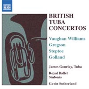 Various - British Tuba Concertos in der Gruppe Externt_Lager / Naxoslager bei Bengans Skivbutik AB (604309)