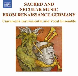 Various - Music From Renaissance Germany in der Gruppe Externt_Lager / Naxoslager bei Bengans Skivbutik AB (604313)