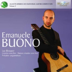 Brouwer - Works For Guitar in der Gruppe CD bei Bengans Skivbutik AB (604321)