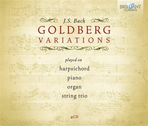 Bach - Goldberg Variations in der Gruppe Externt_Lager / Naxoslager bei Bengans Skivbutik AB (604335)