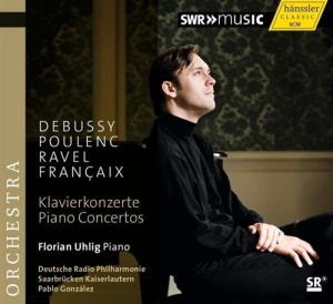 Various Composers - French Piano Concertos in der Gruppe Externt_Lager / Naxoslager bei Bengans Skivbutik AB (604358)