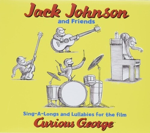 Jack Johnson - Curious George - Sing-A-Long in der Gruppe CD / Film/Musikal bei Bengans Skivbutik AB (604663)