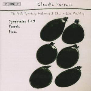Santoro - Symphonies 4 & 9, Ponteio, Fre in der Gruppe Externt_Lager / Naxoslager bei Bengans Skivbutik AB (605115)