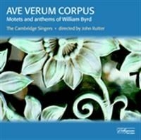 Byrd William - Ave Verum Corpus in der Gruppe CD / Klassiskt bei Bengans Skivbutik AB (605321)