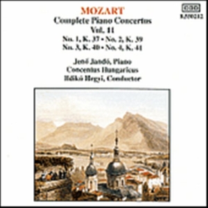 Mozart Wolfgang Amadeus - Complete Piano Concertos Vol 1 in der Gruppe Externt_Lager / Naxoslager bei Bengans Skivbutik AB (605440)