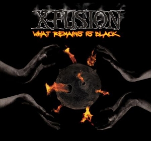 X-Fusion - What Remains Is Black in der Gruppe CD bei Bengans Skivbutik AB (605946)