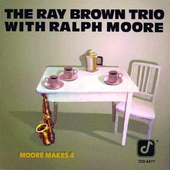 Brown Ray/Trio - Moore Makes 4 in der Gruppe CD / Bestseller bei Bengans Skivbutik AB (606194)