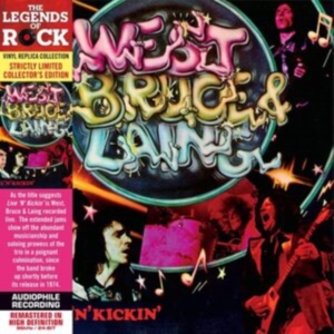 Bruce & Laing West - Live 'N' Kickin' in der Gruppe CD bei Bengans Skivbutik AB (606443)
