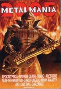 Metalmania 2005 - Various (Dvd+Cd) in der Gruppe CD / Rock bei Bengans Skivbutik AB (607712)
