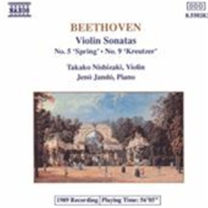 Beethoven Ludwig Van - Violin Sonatas 5 & 9 in der Gruppe Externt_Lager / Naxoslager bei Bengans Skivbutik AB (607724)