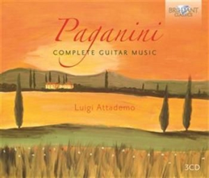 Paganini - Guitar Music in der Gruppe CD / Klassiskt bei Bengans Skivbutik AB (608631)