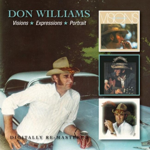Williams Don - Visions/Expressions/Portrait in der Gruppe CD / Country bei Bengans Skivbutik AB (608844)