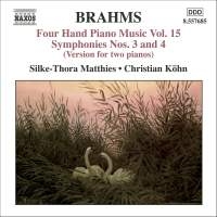 Brahms Johannes - Fyrhändig15 in der Gruppe CD bei Bengans Skivbutik AB (609102)