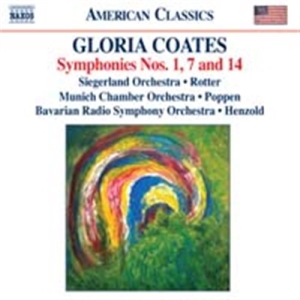 Coates G. - Symphonies Nos 1, 7 And 14 in der Gruppe Externt_Lager / Naxoslager bei Bengans Skivbutik AB (610730)