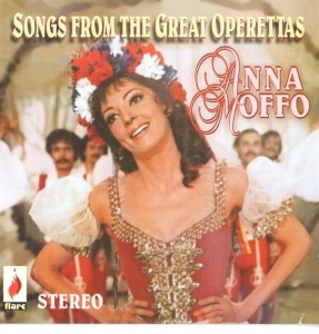 Anna Moffo - Songs From Great Operettas in der Gruppe CD / Klassiskt,Pop-Rock bei Bengans Skivbutik AB (611311)