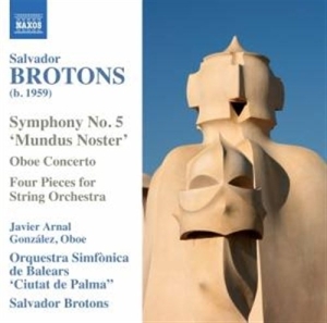 Brotons - Symphony No 5 in der Gruppe Externt_Lager / Naxoslager bei Bengans Skivbutik AB (611346)