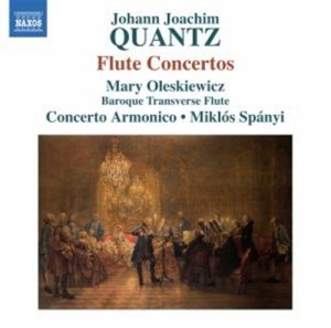 Quantz - Flute Concertos in der Gruppe Externt_Lager / Naxoslager bei Bengans Skivbutik AB (611352)