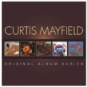 Curtis Mayfield - Original Album Series in der Gruppe CD / Pop-Rock,RnB-Soul bei Bengans Skivbutik AB (612356)