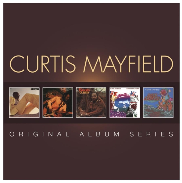 Curtis Mayfield - Original Album Series in der Gruppe CD / RNB, Disco & Soul bei Bengans Skivbutik AB (612356)