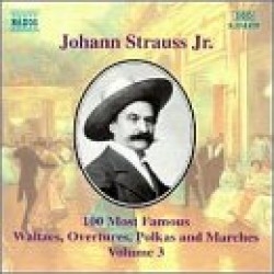 Strauss Johann Ii - 100 Most Famous Works 3 in der Gruppe Externt_Lager / Naxoslager bei Bengans Skivbutik AB (612767)