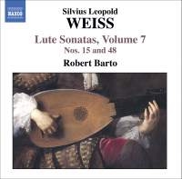 Weiss - Lute Sonatas Vol.7 in der Gruppe Externt_Lager / Naxoslager bei Bengans Skivbutik AB (613138)