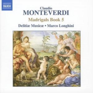 Monteverdi - Madrigals Book 5 in der Gruppe Externt_Lager / Naxoslager bei Bengans Skivbutik AB (613495)