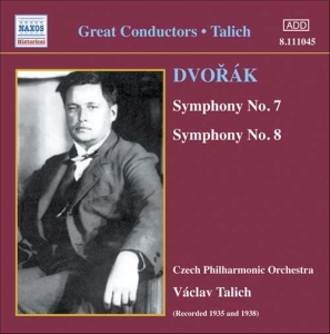 Dvorak - Symphonies Nos. 7 And 8 in der Gruppe Externt_Lager / Naxoslager bei Bengans Skivbutik AB (613589)