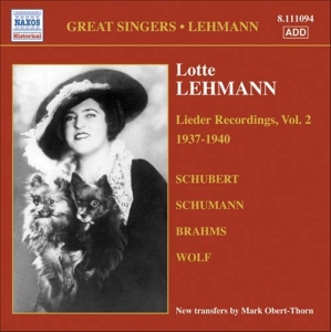 Lotte Lehmann - Vol 2 in der Gruppe Externt_Lager / Naxoslager bei Bengans Skivbutik AB (613591)