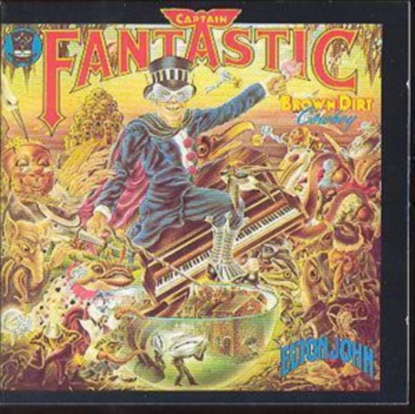 Elton John - Captain Fantastic & Brown Dirt Cowboy in der Gruppe CD / Pop-Rock bei Bengans Skivbutik AB (615568)