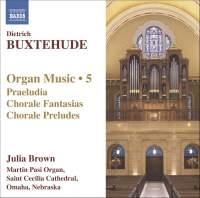 Buxtehude - Organ Works Vol.5 in der Gruppe CD bei Bengans Skivbutik AB (617293)