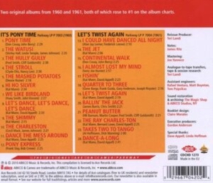 Checker Chubby - It's Pony Time / Let's Twist Again in der Gruppe CD bei Bengans Skivbutik AB (617733)