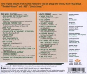 Orlons - Wah-Watusi / South Street in der Gruppe CD / Pop-Rock bei Bengans Skivbutik AB (617736)