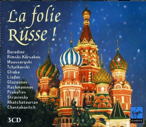 Various Artists - La Folie Russe in der Gruppe CD / Klassiskt bei Bengans Skivbutik AB (617839)