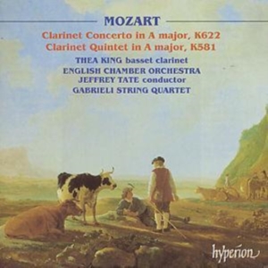 Mozart Wolfgang Amadeus - Clarinet Concert & Quintet in der Gruppe Externt_Lager / Naxoslager bei Bengans Skivbutik AB (617855)
