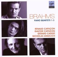 Renaud Capuçon/Gautier Capuçon - Brahms: Piano Quartets in der Gruppe CD / Klassiskt bei Bengans Skivbutik AB (618497)