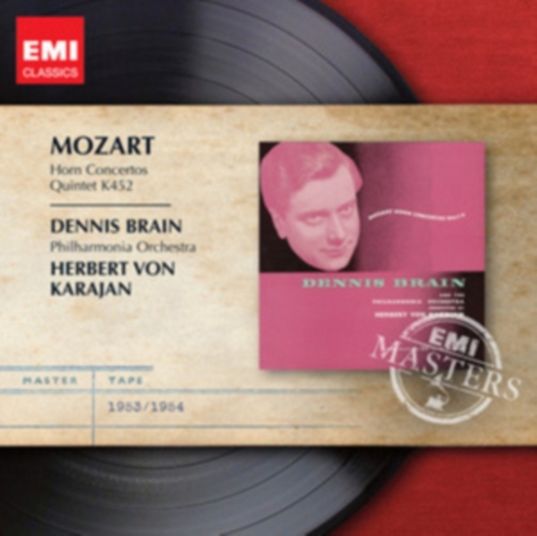 Dennis Brain - Mozart: Horn Concertos Nos. 1- in der Gruppe CD / Klassiskt bei Bengans Skivbutik AB (619501)