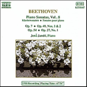 Beethoven Ludwig Van - Piano Sonatas Vol 8 in der Gruppe Externt_Lager / Naxoslager bei Bengans Skivbutik AB (619508)