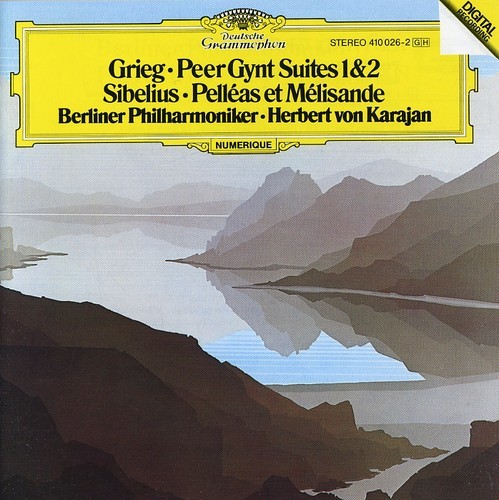 Grieg/Sibelius - Peer Gynt + Pelléas & Mélisande in der Gruppe CD / Klassiskt bei Bengans Skivbutik AB (619539)