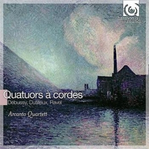 Debussy/Dutilleux/Ravel - Quatuors A Cordes in der Gruppe CD bei Bengans Skivbutik AB (619699)