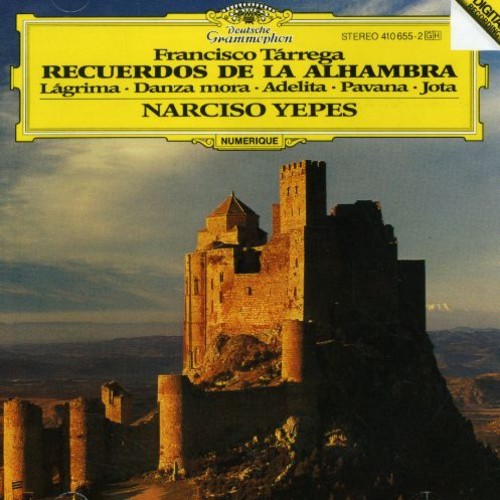 Tarrega - Recuerdos De La Alhambra in der Gruppe CD / Klassiskt bei Bengans Skivbutik AB (619992)