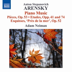 Arensky - Piano Music in der Gruppe Externt_Lager / Naxoslager bei Bengans Skivbutik AB (620655)