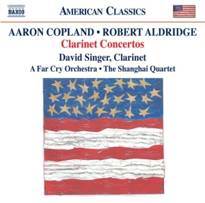 Aldridge / Copland - Clarinet Concertos in der Gruppe Externt_Lager / Naxoslager bei Bengans Skivbutik AB (620744)